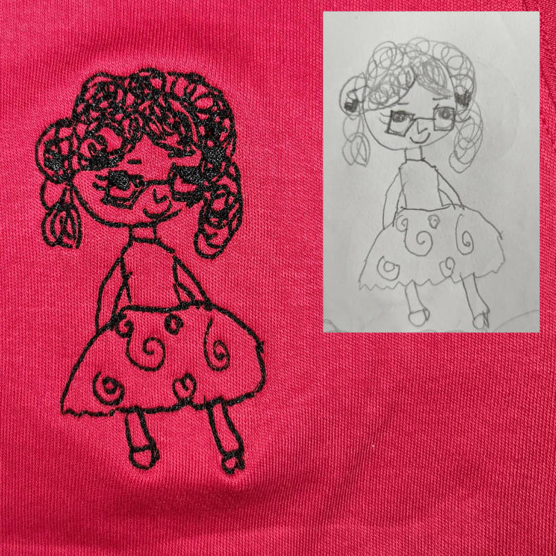 Deluxe Personalised Embroidered T-Shirt Unisex