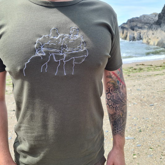 Deluxe Personalised Embroidered T-Shirt Unisex