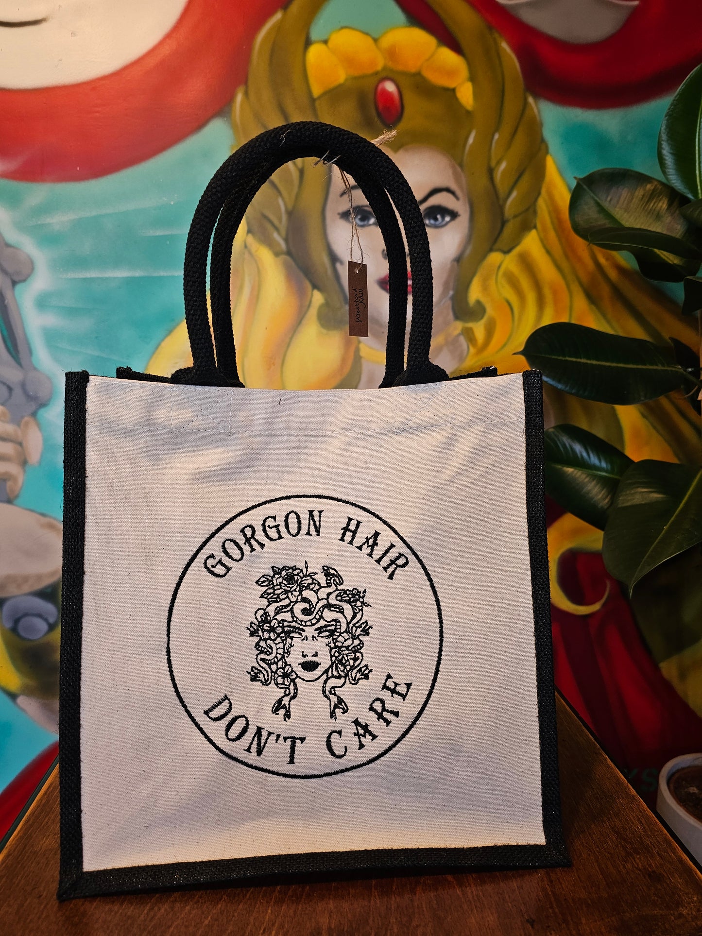 Medusa Gorgon Hair, Don’t Care Tote Bag