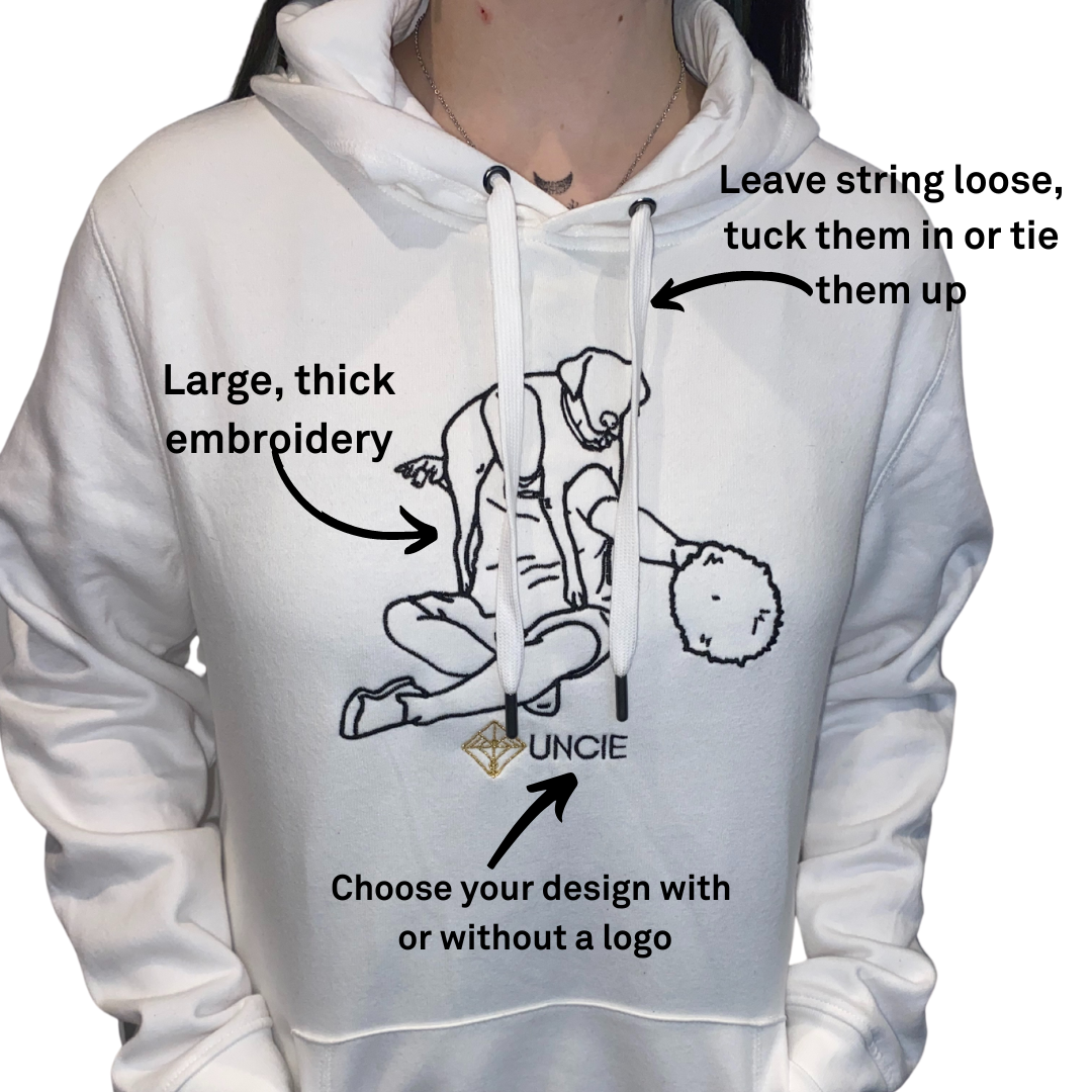 Detailed custom hoodie