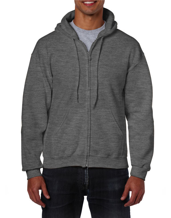 Zip Up Personalised Embroidered Hoodie